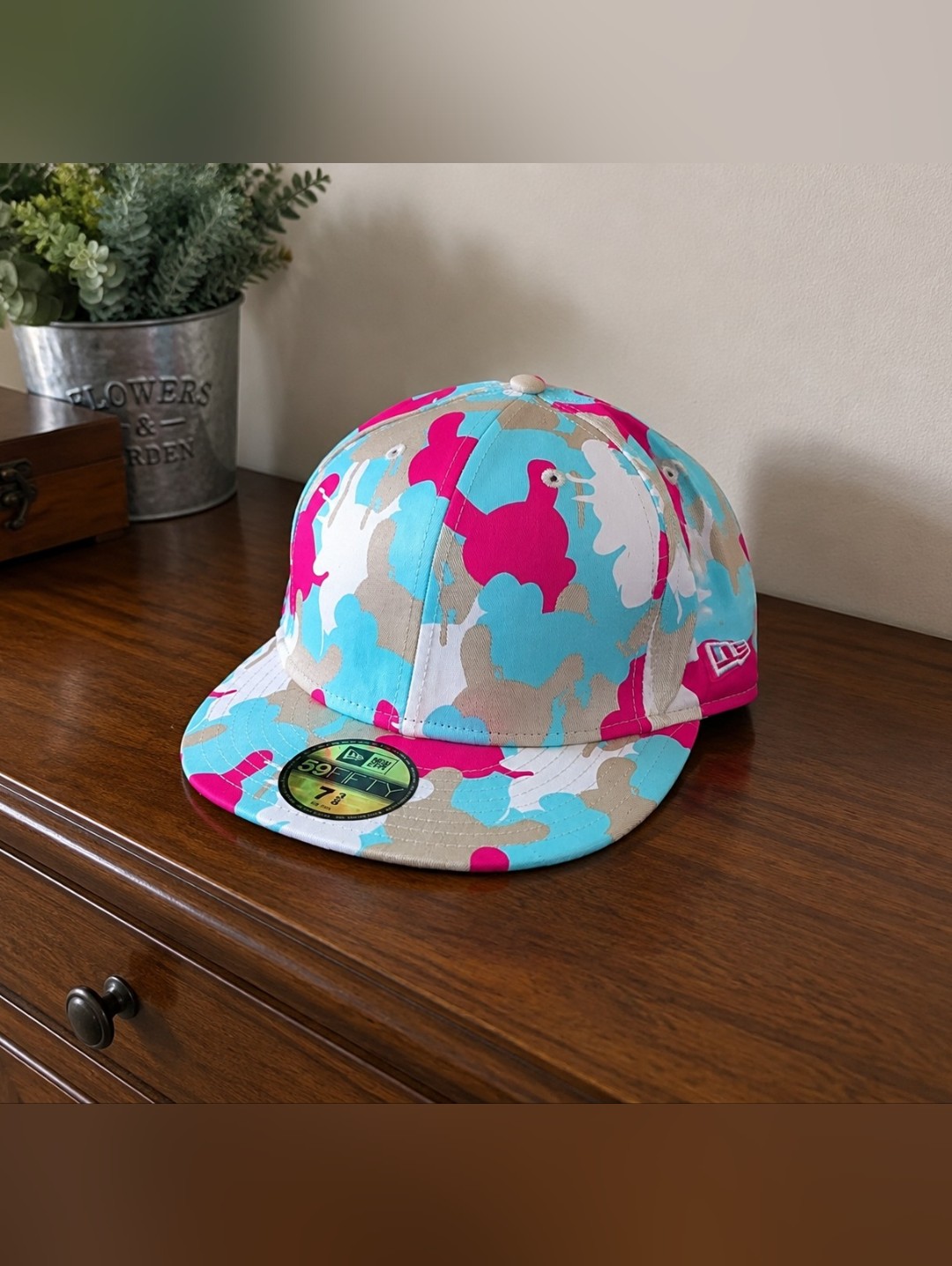 Rare Nwot Kidrobot New Era Fitted Baseball Cap. Vtg